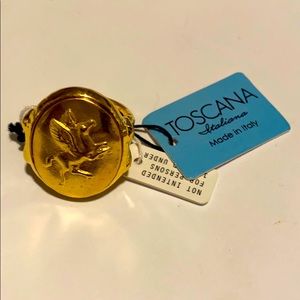 New toscana gold ring